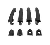 KUNYOS Door Handle Covers Gloss Black for Toyota for Corolla Matrix for RAV4 OE 69211-AA010 FL FR 69211-AA020 for RL RR Exterior Door Handles Handle Passenger Side(C)