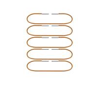 KUNYOS Elastic Band with Dual End Clips for Traveler's Notebook A5 27cm Standard 25cm Pocket Passport 24cm(Camel,Standard 5)