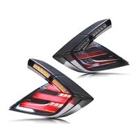 KUNYOS For Civic For Hatchback Type-R 2016 2017 2018 2019 2020 LED Tail Lights Start-up Animation Sequential Turn Signal Rear Lamps Assembly Car Rear Light Assemblies