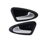KUNYOS Front Rear Interior Inner Handle for Seat Ibiza 6J 10-22 6J1837113A Front Left Right Auto Interior Inside Inner Door Handle(Matte Silver Rear)
