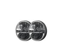 KUNYOS Headlight Assembly For 4x4 For Wrangler TJ JK LJ CJ 12V 24V 7 Inch LED Headlight H4 Hi-Low DRL Turn Signal(2PC High Low)