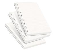 KUNYOS Journal Notebook 3-Pack A5 Medium Size 160 Pages Each Thick Paper Spiral-bound for Planning and Tracking