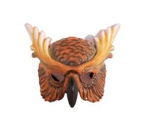 KUNYOS Mechanical Owl Mask Masquerade Mask, Halloween Costumes Accessories For Carnival, Cosplay, Haunted House Theme Activities(Orange)