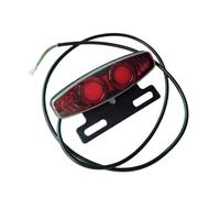 KUNYOS Motorcycle Taillight 1Pc 36V 48V Electric Bike Tail Light Ebike Rear Lights With Dynamic Turn Signal Position Brake Lamp