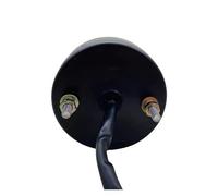 KUNYOS Motorcycle Taillight For Cafe Racer ATV UTV LED Round Motorcycle Rear Tail Brake Stop Light License Plate Mount Lamp