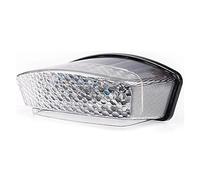 KUNYOS Motorcycle Taillight For Ducati For Monster Smoke LED Tail Light Brake With Integrated Turn Signals Indicator(Clear)