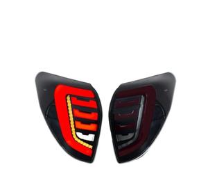 KUNYOS Rear Tail Light Assembly For Toyota For RAV4 2009-2012 Dynamic Animation Sequential Blinker Black Rear Lamps Assembly