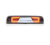 KUNYOS Tail Light Assembly For Gen4 For Dodge Ram 1500 2500 3500 2003-2018 For Classic 2019-2024 Red OLED White License Plate Light Tag Lamp(Smoked 3rd Brake)