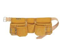 Kunys Carpenters 5 Pocket Full Grain Tool Apron Pouch