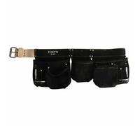 Kunys AP661 5 Pocket Split Grain Water Repellent Carpenters Tool Belt/Apron.