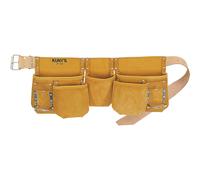 Kunys Carpenters 5 Pocket Full Grain Tool Apron Pouch