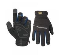 Kunys Flex Grip Workright Lined Winter Gloves Black L