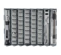 Kunzer 7MWS126 Tool Kit with Bit Set, Storage Box, Versatile Use