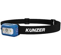 Kunzer HL-002 Headlamp with LED Technology and Sensor Function - 3 Modes with 120-300 lm Light Intensity, Up to 5 Hours Lighting Time