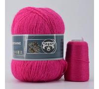 KUOCA 70g Long Hair Mink Cashmere Line Mink Fur Yarn Jewelry Hand-knitted Coarse Wool Yarns for Knitting Crochet Thread
