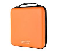 KUOCDSIK CD Case, 192 Capacity Hard EVA Protective Blu-ray CD Organizer