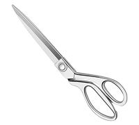 KUONIIY Heavy Duty Sewing Scissors 10 inch - Professional Stainless Steel Tailor Scissor Shears for Fabric Leather Dressmaking Tailoring Artists Students Dressmakers