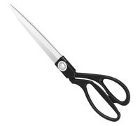 KUONIIY Sewing Scissors 10 inch - Professional Stainless Steel Tailor Scissor Shears for Fabric Leather Dressmaking Tailoring Artists Students Dressmakers, Black
