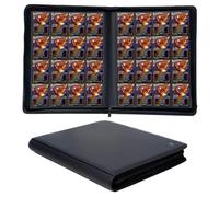 KUOOKING 1000+ Pockets Trading Card Binder, 16-Pocket Card Ablum Compatible with YuGiOh, MTG,Sports Cards & Other Standard Size Trading Card