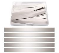 KUOQIY 50 PCS 0.15 * 8 * 100 mm 99.6% Purity Nickel Strips, Battery Nickel Strip, Soldering Tab Nickel Strip, for Battery Spot Welding
