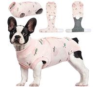 Kuoser Dog Post Recovery Suit After Surgery Dog Onesie Protect Wounds, S