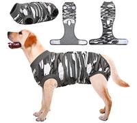 Kuoser Dog Post Recovery Suit After Surgery Dog Onesie Protect Wounds, XL