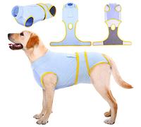 Kuoser Dog Post Recovery Suit After Surgery Dog Onesie Protect Wounds, XXL