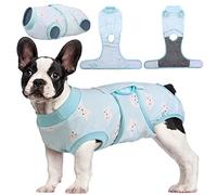 Kuoser Dog Surgery Recovery Suit, Dog Recovery Suit Female Male, Dog Surgical Recovery Suit, Adjustable Dog Post Surgery Body Suit, Recovery Suit Dog After Surgery Star M