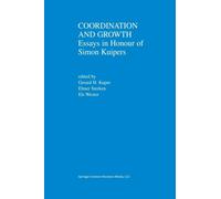 Kuper - Coordination and Growth Essays in Honour of Simon K. Kuipers - X555z