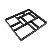 Kuphy Concrete Mould Path Maker Mould, Reusable Plastic Walkway Paving Mould DIY Concrete Stepping Stone Paver Walkways Cement Mold for Lawn Patio Yard Garden(one,F45X40)