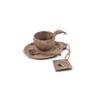 Kupilka - Geschenkset - Cup, saucer, spoon brown
