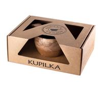 Kupilka - Geschenkset - Cup, saucer, spoon brown