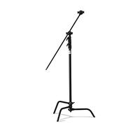 Kupo 40in Master C-Stand with Sliding Leg Kit (40in C-Stand with Sliding Leg Includes a 40in Grip Arm with Hex Stud and 2.5in Grip Head, Plus 2nd Additional 2.5in Grip Head) - Black (KS704011)