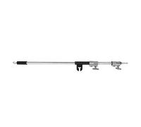 Kupo 48.8"-85.4" Steel Baby Boom, Heavy Duty Telescoping Overhead Boom Arm with Built-in Ear, Counterweight Hook and 5/8" Stud for Light, Camera, and Grip Mounting (KG601612)