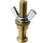 KUPO 5/8" (16mm) Stud w/M10 Thread - Camera Mounting Adapter - Gold