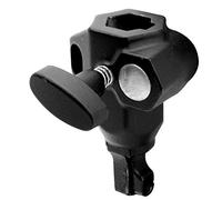Kupo Double Socket w/Safety Spring Pin - Black (KD704111)