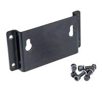 KUPO KS-724 Front Box Bracket Black Anodized Aluminum - 100g Light Weight Stand with 4 M5 Bolts - Compatible with Frontal Boxes, Fluid/Geared Heads