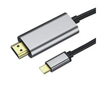 KUPOISHE USB C to HDMI Cable 4k 6ft, USBC to HDMI Adapter Monitor, HDMI to USB C Connector ChromeBook, USB-C to HDMI Cord Mac MacBook pro 2022 iPad 2021 Surface Pro 8 VivoBook Flip 14 Aspire 5 etc