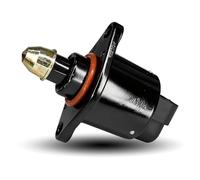 KUQUTIDY Car Idle Speed Control Valve, IAC Idle Air Control Valve Sensor, Fuel Injection Throttle Stepper Motor, Auto Replacement Parts #90380 10526 90325864 for King Kong, Buick, Chevy (Black)