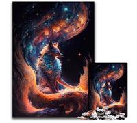 Kurama A Nine Tailed Fox Puzzles 1000Pieces for Adults Difficult Puzzles for Adults Birthday Gift Idea Challenging Brain Teaser Game 1000 PCS(75x50cm)