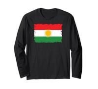 Kurdish Flag of Kurdistan Long Sleeve T-Shirt