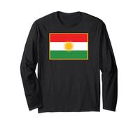 Kurdish Flag of Kurdistan Long Sleeve T-Shirt