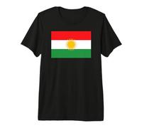 Kurdish Flag of Kurdistan Premium T-Shirt