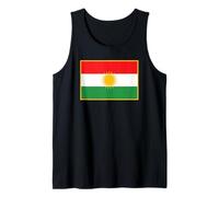 Kurdish Flag of Kurdistan Tank Top