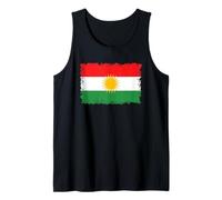 Kurdish Flag of Kurdistan Tank Top