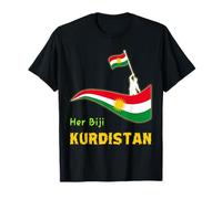 Kurdish, Kurd, Kurdistan flag gift. T-Shirt