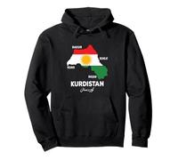 Kurdistan Bakur, Bashur, Rojava, Rojhilat Her Biji Kurdistan Pullover Hoodie