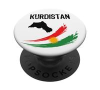 Kurdistan Flag Newroz, Azadîa Kurds Her Biji Kurdistan PopSockets Adhesive PopGrip