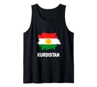 Kurdistan Flag Newroz, Azadîa Kurds Her Biji Kurdistan Tank Top