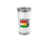 Kurdistan Flag Nowruz, Bakur Rojava Bashur, i Love Kurdistan Stainless Steel Insulated Tumbler